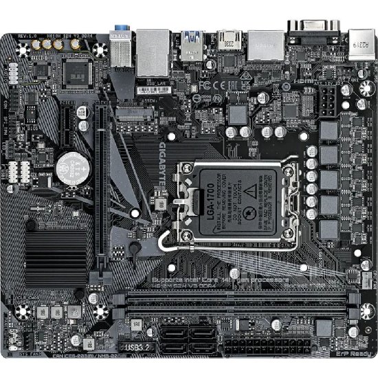 Matična ploča GIGABYTE H610M S2H V3, Intel H610, DDR5, ATX, s. 1700