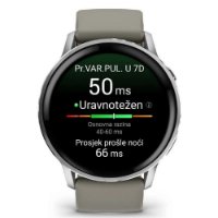 Pametni sat GARMIN Venu 4, 45mm, GPS, multisport, sivi
