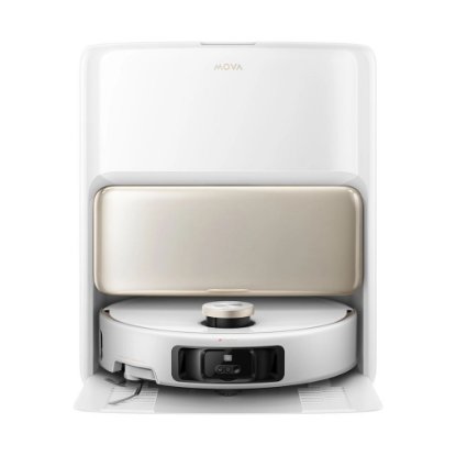 Robotski usisavač MOVA V50 Ultra, stanica za samopražnjenje, bijeli