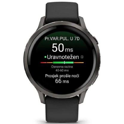 Pametni sat GARMIN Venu 4, 41mm, GPS, multisport, crni