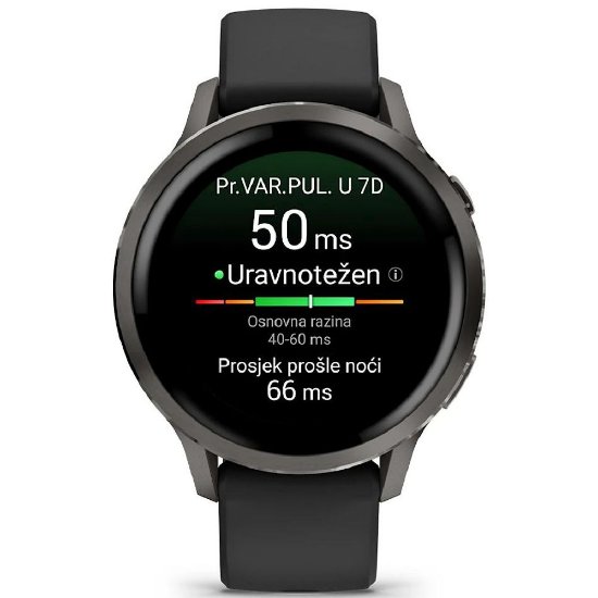 Pametni sat GARMIN Venu 4, 41mm, GPS, multisport, crni