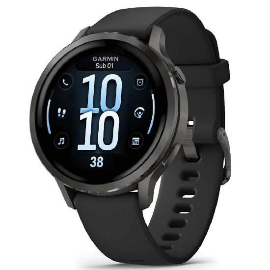 Pametni sat GARMIN Venu 4, 41mm, GPS, multisport, crni
