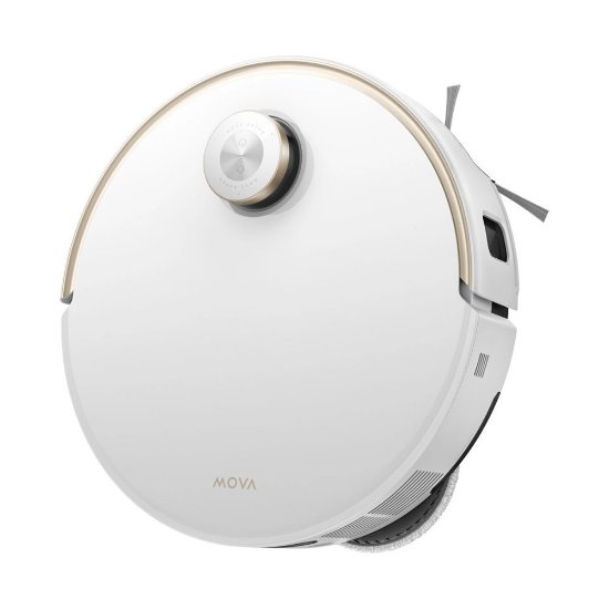 Robotski usisavač MOVA V50 Ultra, stanica za samopražnjenje, bijeli