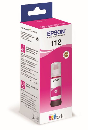 Tinta za EPSON 112, C13T06C34A, magenta za L15160, L15150, Ecotank