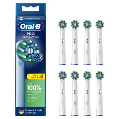Zamjenske glave četkice za zube ORAL-B EB 50-8 CA, bijele