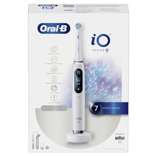 Električna četkica za zube ORAL-B iO9, White Alabaster