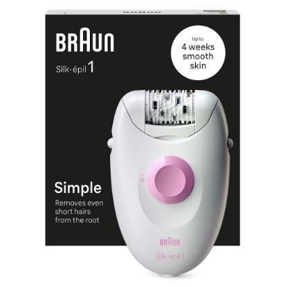 Epilator BRAUN SE 1-000 Silk-epil, bijeli