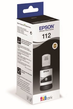 Tinta za EPSON 112, C13T06C14A, crna, za L15160, L15150, Ecotank