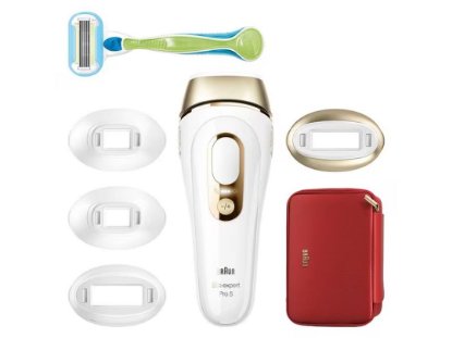 IPL uređaj BRAUN PL5382 Silk-expert Pro 5, bijelo-zlatni