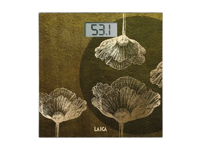 Osobna vaga LAICA PS1078 Z, digitalna, 180 kg, staklo, zlatna