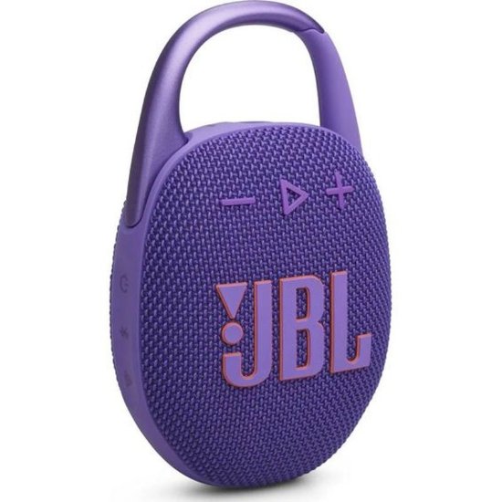 Zvučnik JBL Clip 5, bluetooth, vodootporan, 7W, ljubičasti
