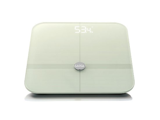 Pametna vaga LAICA PS7020, digitalna, 180 kg, BT, vaga koja mjeri kompoziciju tijela, bijela