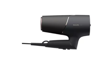 Sušilo za kosu PHILIPS BHD538/30, 2300 W, ThermoShield, difuzor, 8 puta više iona, crni