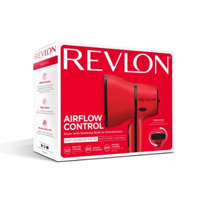Sušilo za kosu REVLON Airflow Control, 2000W, crveno