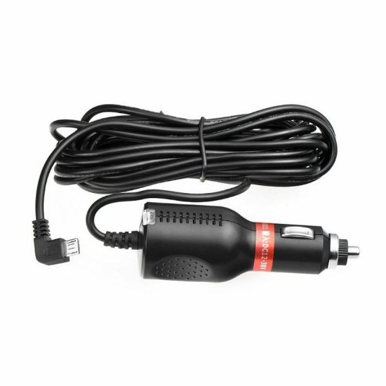 Dodatak za kamere CELLULARLINE, auto držač sa punjačem za SJCam, crni