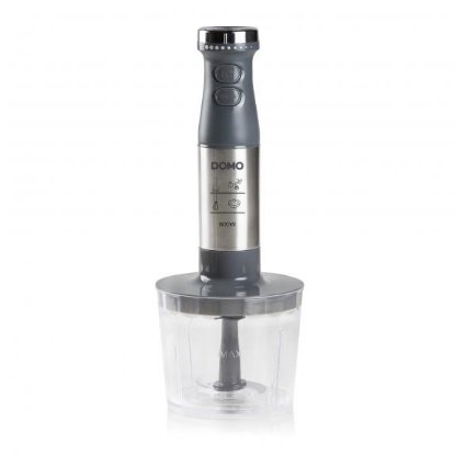 Štapni mikser DOMO DO9226M, 600 W, set sa posudom, sivi