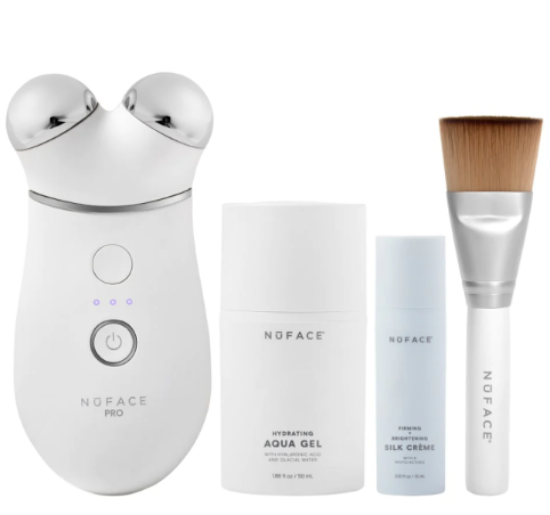 Uređaj za njegu lica NUFACE + PRO početni komplet, bijeli