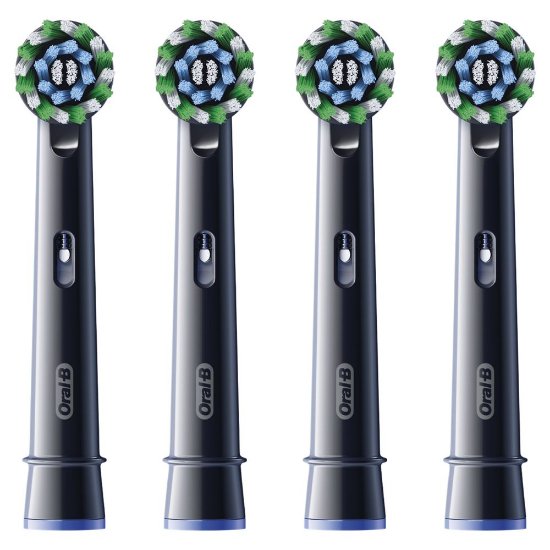 Zamjenske glave četkice za zube ORAL-B EB 50-4 Cross Action Black
