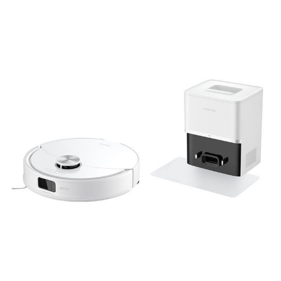 Robotski usisavač ROBOROCK Q10 VF+, stanica za samočišćenje, bijeli
