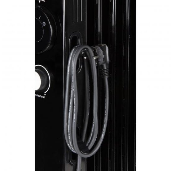 Radijator DOMO DO7327R, 2000 W, 9 članaka, do 45 m3, crni