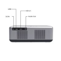 Projektor LCD, VANKYO Performance V700G, 1920x1080, 400 ANSI Lumena, Google TV, bijeli, projekcijsko platno 100"