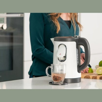 Kuhalo za vodu LAICA Dual Flo, 1,5 l, bijelo