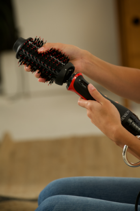 Četka za kosu REVLON Salon 2u1 Plus, crna