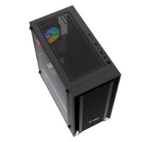 Kućište BIT FORCE VOLTRON ARGB-4, MIDI, ATX, RGB, crno, window, bez napajanja