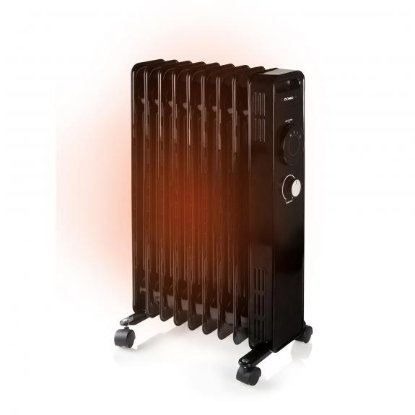 Radijator DOMO DO7327R, 2000 W, 9 članaka, do 45 m3, crni