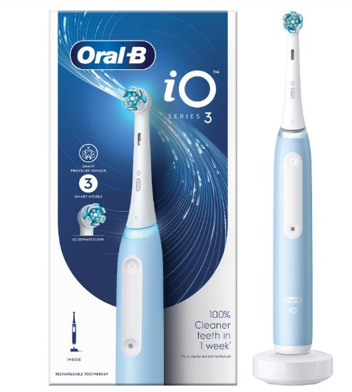 Električna četkica za zube ORAL-B iO3, Ice blue