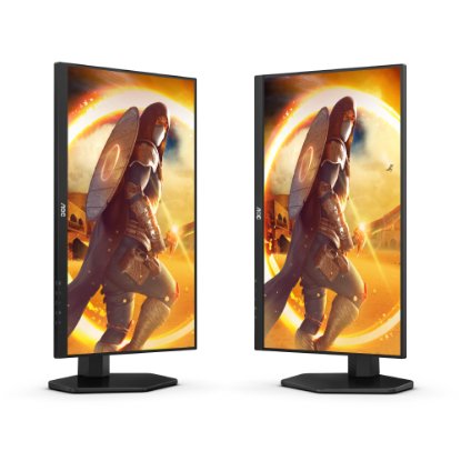 Gaming monitor 23.8" AOC 24G4X, FHD, IPS, 180Hz, 1ms, 300cd/m2, G-Sync, pivot, zvučnici, crni