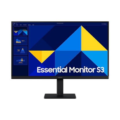 Gaming monitor 24" SAMSUNG Essential S3 S30GD, FHD, IPS, 100Hz, 5ms, 250cd/m2, crni