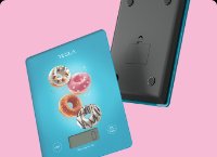 Kuhinjska vaga TESLA KS100BL, digitalna, 5 kg, plava