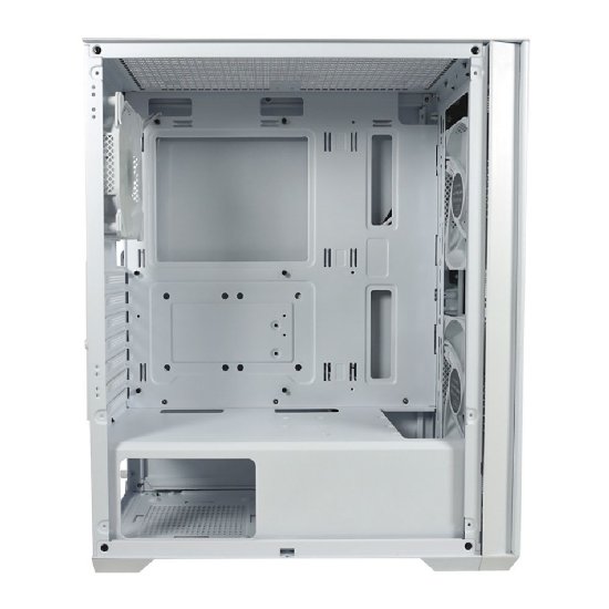 Kućište LC POWER LC-717W-ON Meshwork_L Light, MIDI, ATX, window, bijelo, bez napajanja