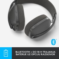 Slušalice LOGITECH Zone Vibe 100, bežične, BT, crne
