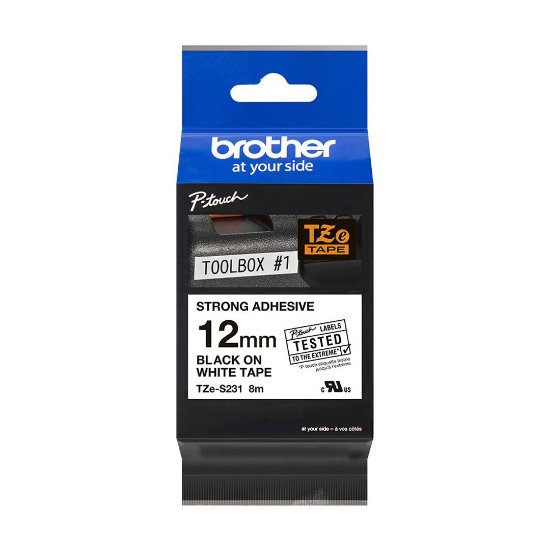 Traka za pisač naljepnica BROTHER p-touch TZES231, 12mm