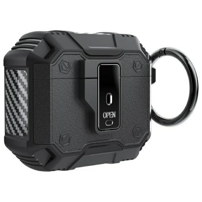 Futrola za slušalice BELINE AirPods Click Cover, za APPLE Airpods 4, crna