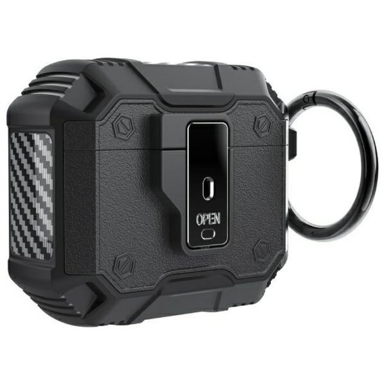 Futrola za slušalice BELINE AirPods Click Cover, za APPLE Airpods 4, crna