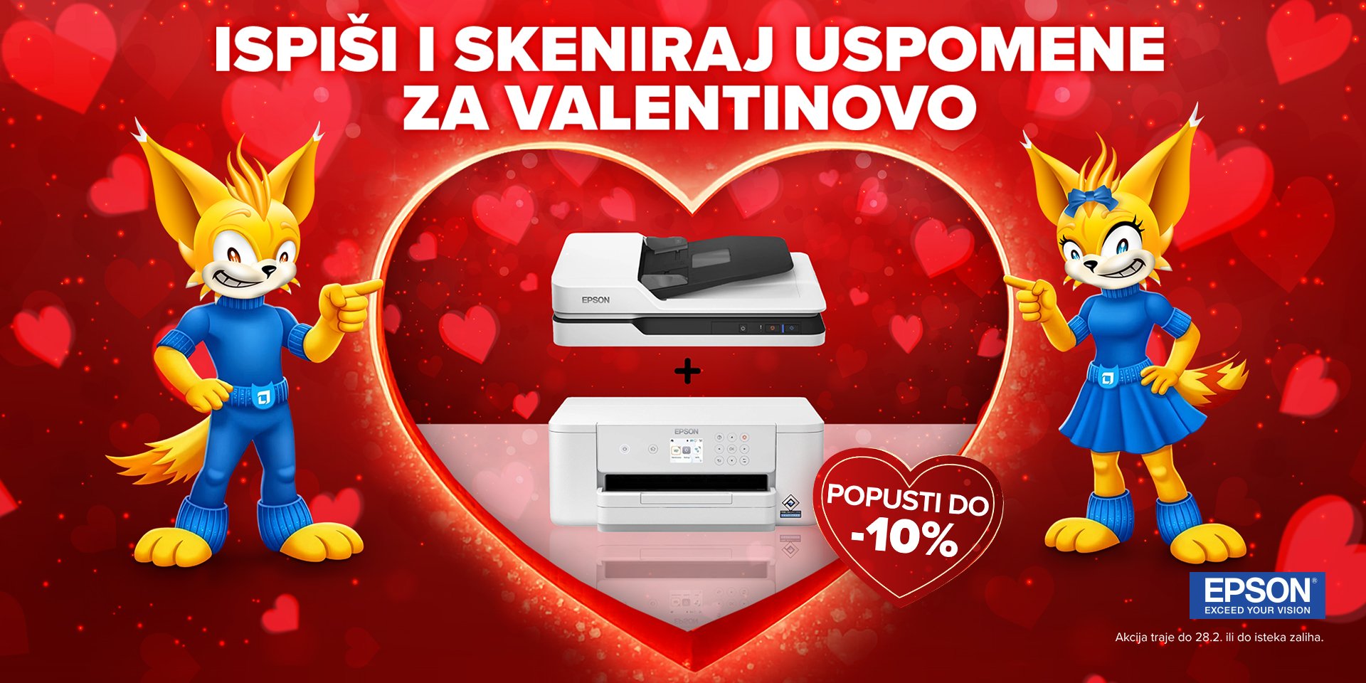 Epson printeri i skeneri na akciji