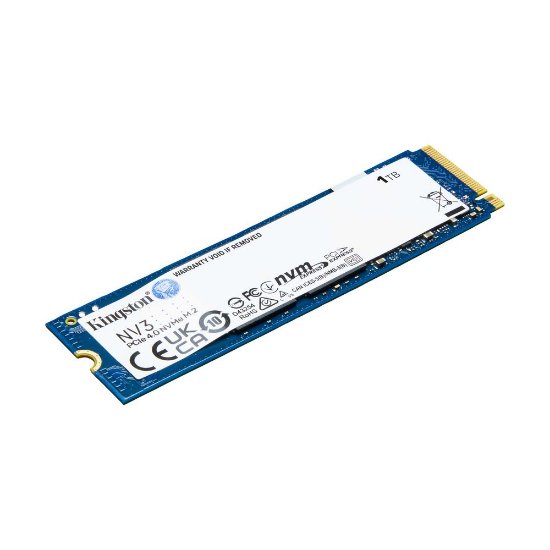 SSD 1TB KINGSTON NV3 SNV3S/1000G, M.2 NVME PCIe 4.0, 2280, maks do 6000/4000 MB/s