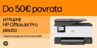 Prikažite detalje za Ostvari do 50€ povrata pri kupnji HP odabranih pisača