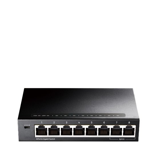 Switch CUDY GS108, Gigabit switch, 8-port, metalni
