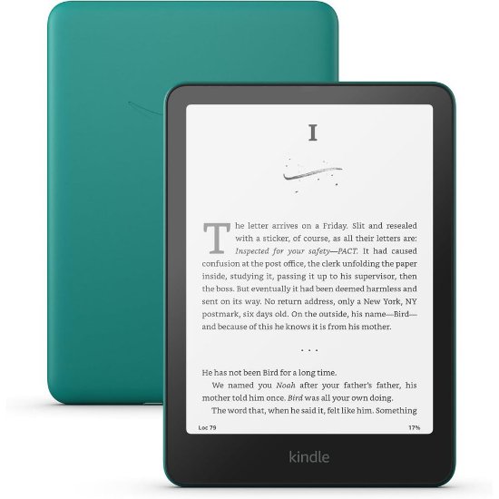 E-Book Reader AMAZON Kindle Paperwhite 2024, Ad, 7", 16GB, Bluetooth, zeleni