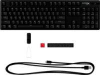 Tipkovnica HyperX Alloy Origins PBT, mehanička, HyperX Aqua switch, US/CRO layout, crna, USB