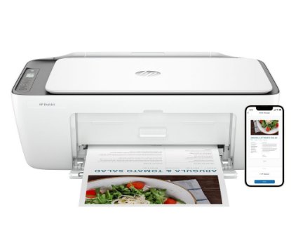 Multifunkcijski printer HP DeskJet 2820e, 588K9B, printer/scanner/copy, 1200dpi, Wi-Fi, USB, Instant Ink, bijeli