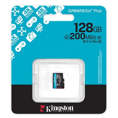Memorijska kartica KINGSTON Canvas Go Plus SDCG4/128GBSP, Micro SDXC, 128GB, Class 10