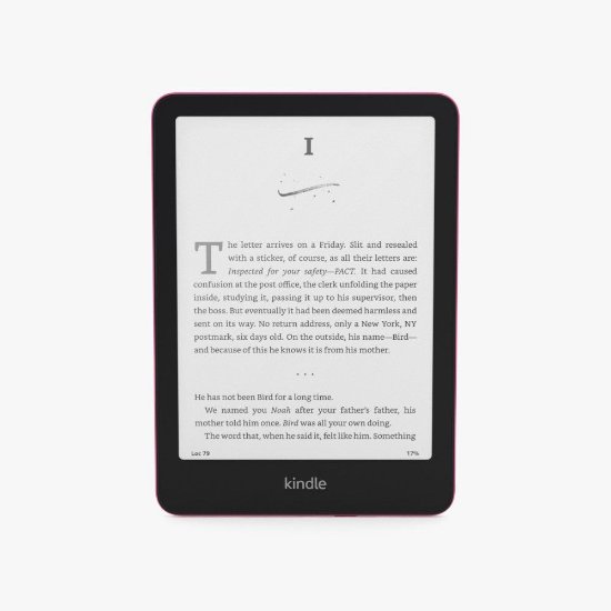 E-Book Reader AMAZON Kindle Paperwhite 2024, Ad, 7", 16GB, Bluetooth, rozi