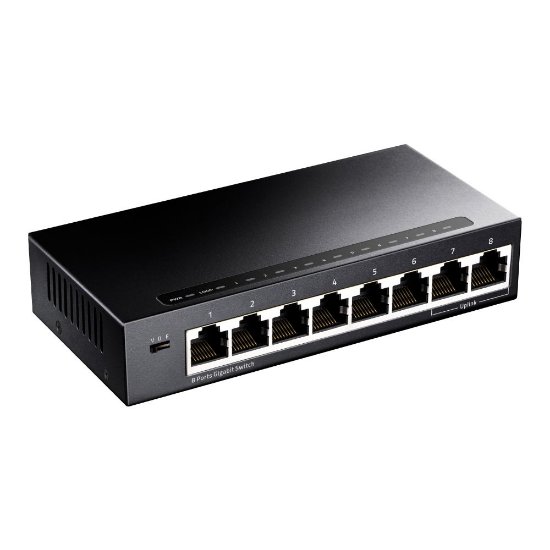 Switch CUDY GS108, Gigabit switch, 8-port, metalni