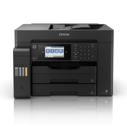 Multifunkcijski printer EPSON EcoTank L15150, printer/scanner/copy/fax, A3, 4800 dpi, USB, LAN, WiFi, crni