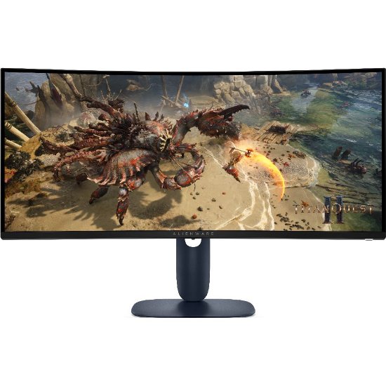 Gaming monitor 34" DELL ALIENWARE AW3425DWM, UWQHD, VA, 180Hz, 1ms, 400cd/m2, FreeSync, pivot, zakrivljeni, crni